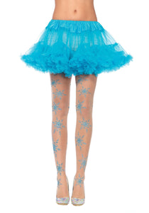 Snowflake Glitter Tights