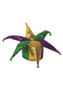 Adult Glitz 'N Gleam Jester Hat