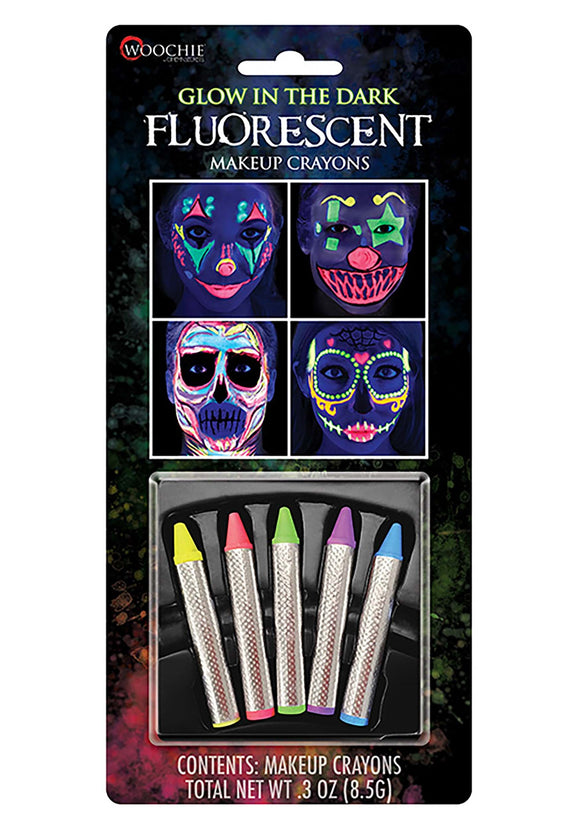 Glow in the Dark Makeup Fluorescent Crayons