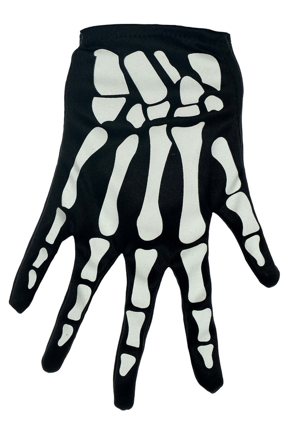 Glow in the Dark Skeleton Children Gloves