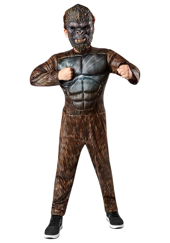 Kid's Godzilla VS Kong King Kong Costume