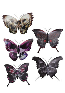 4" Butterfly 5 Pack Clip Set