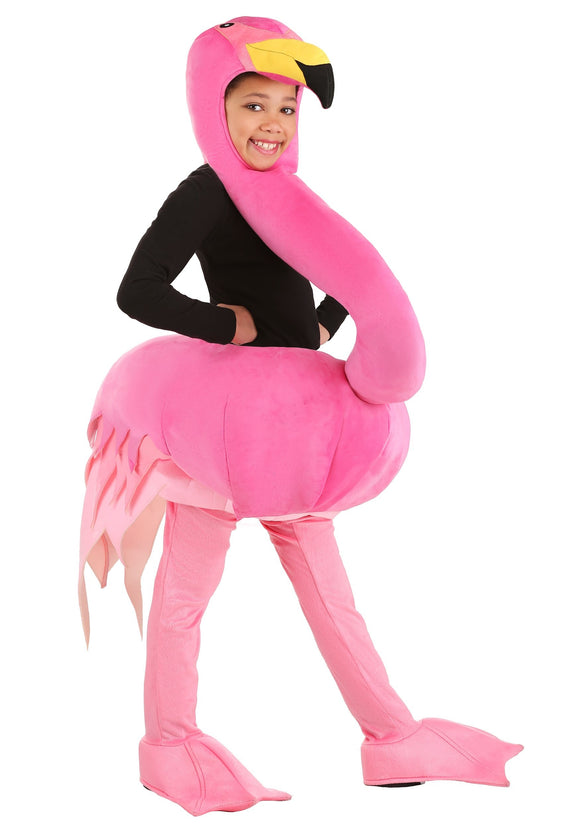 Graceful Flamingo Costume for Kids