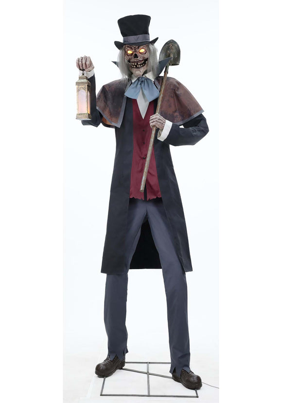 Graveyard Host Animatronic Halloween Decoration