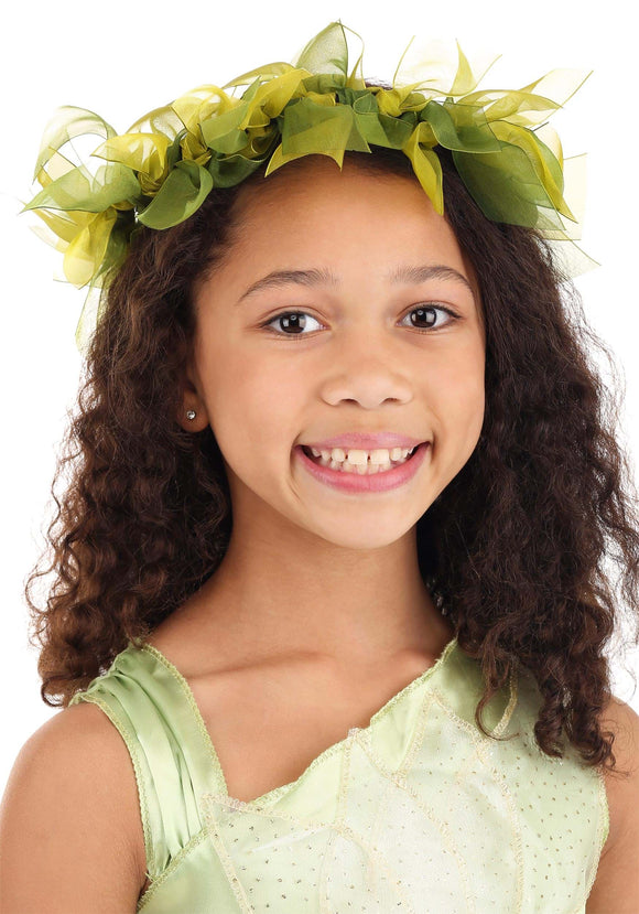 Girls Green Enchantress Headpiece