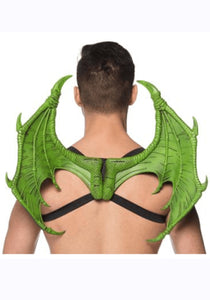 Green Mini Sharp Dragon Wings