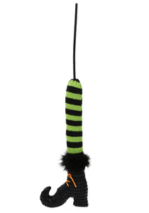 Green Witch Leg on Stick