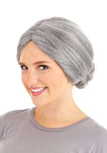 Grey Old Lady Wig