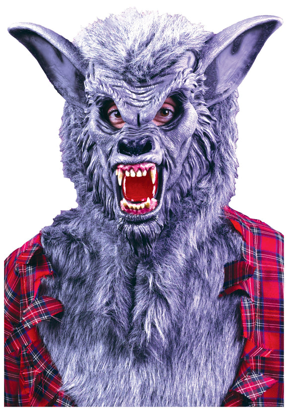 Grey Werewolf Mask