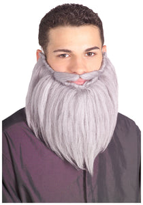 Grey Wizard Beard and Mustache