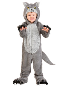 Grey Wolf Toddler Costume