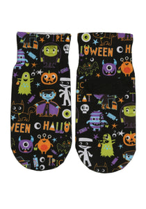 Kids Halloween Monsters Ankle Socks