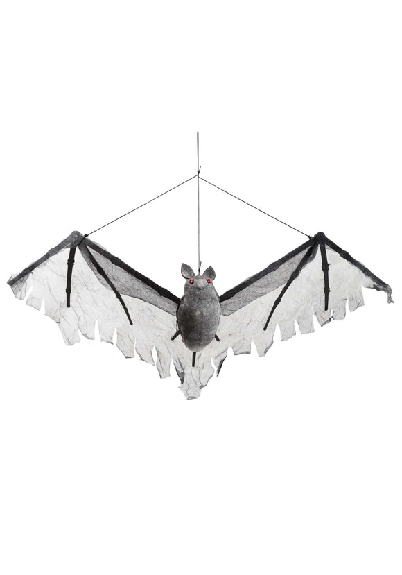 Hanging Gray Bat Decor