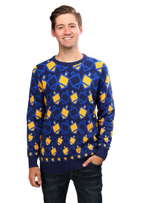 Hanukkah Dreidel Ugly Holiday Sweater