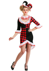 Haute Harlequin Women's Costume