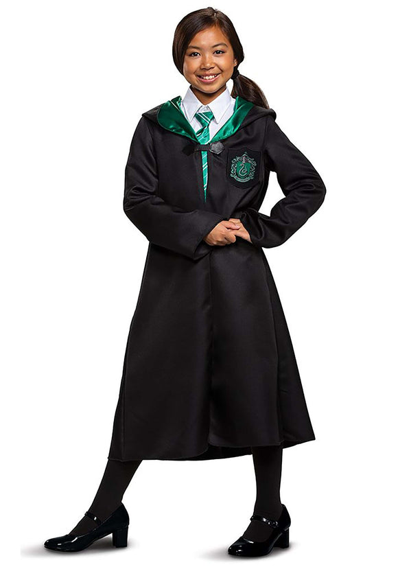 Harry Potter Kids Classic Slytherin Robe Costume
