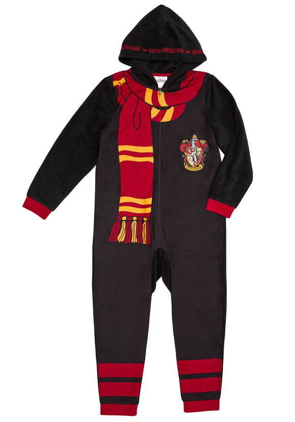 Harry Potter Hooded Union Suit For Kids