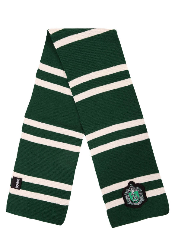 Deluxe Slytherin Knit Scarf from Harry Potter