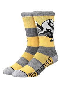 Harry Potter Hufflepuff Rugby Stripe Crew Socks