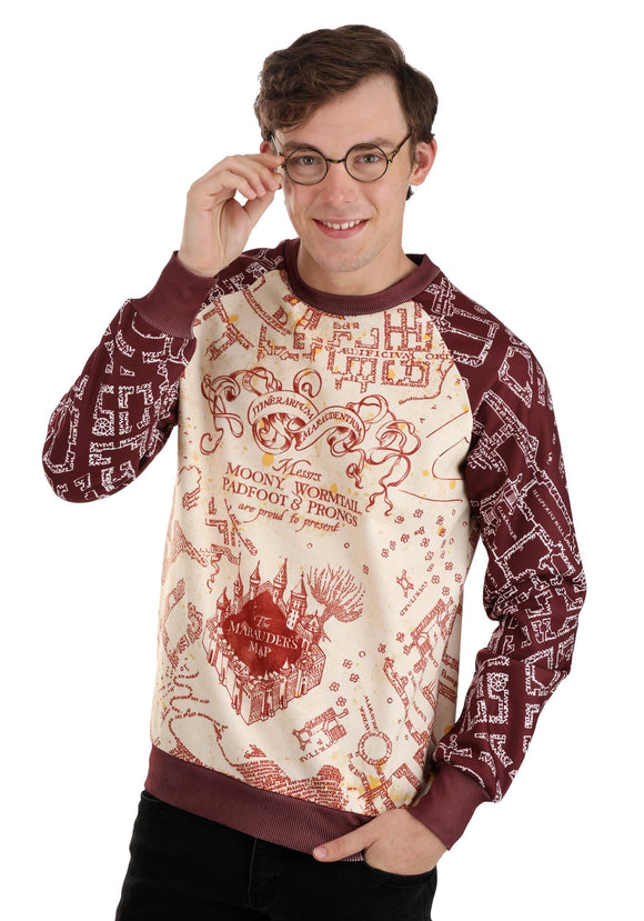 Adult Harry Potter Marauder's Map Sweatshirt
