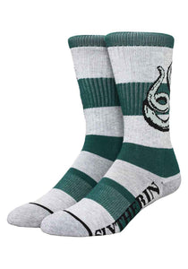 Harry Potter Slytherin Rugby Stripe Crew Socks