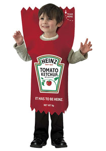 Kids Heinz Ketchup Packet Costume