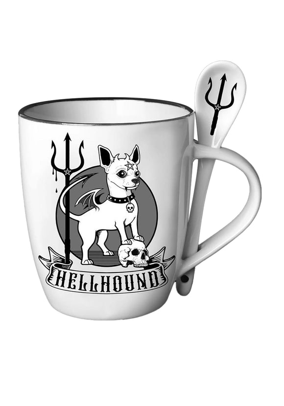 Hellhound Mug with Spoon