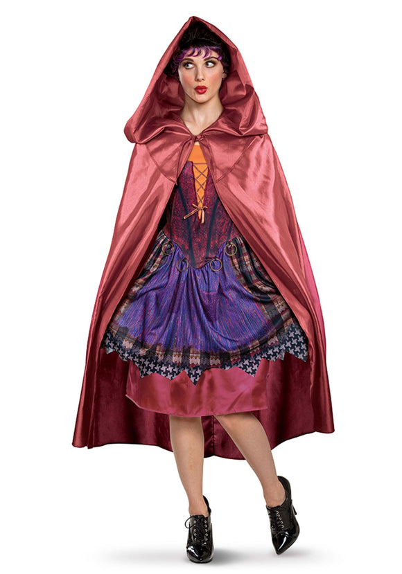 Adult Hocus Pocus Mary Classic Cape