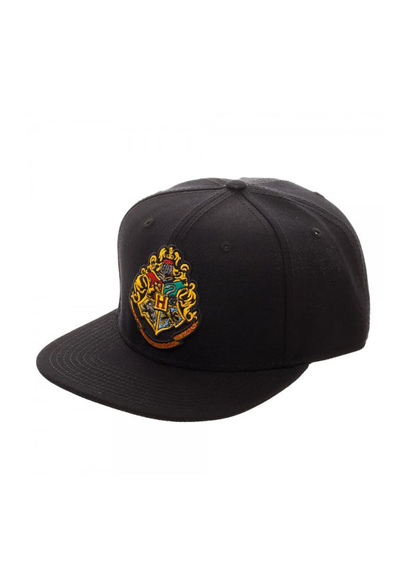 Harry Potter Hogwarts Crest Snap Back Hat