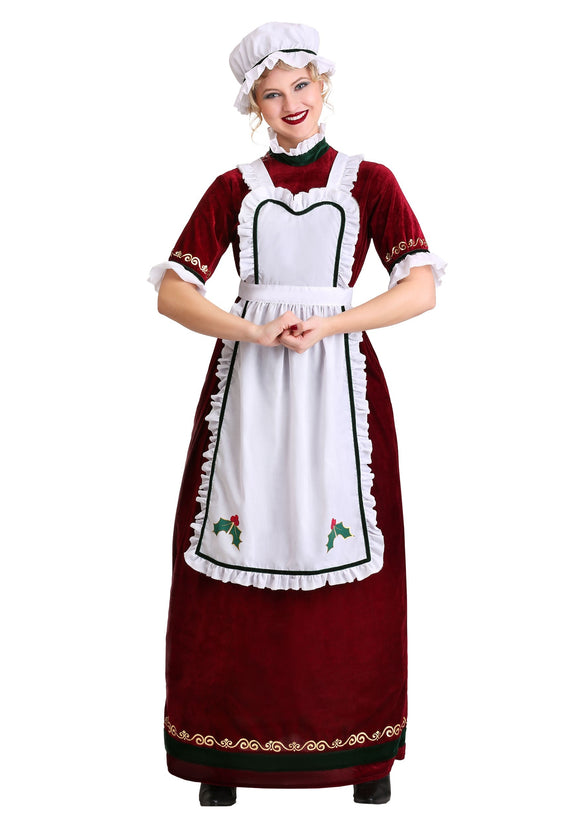 Mrs. Claus Costume Holiday