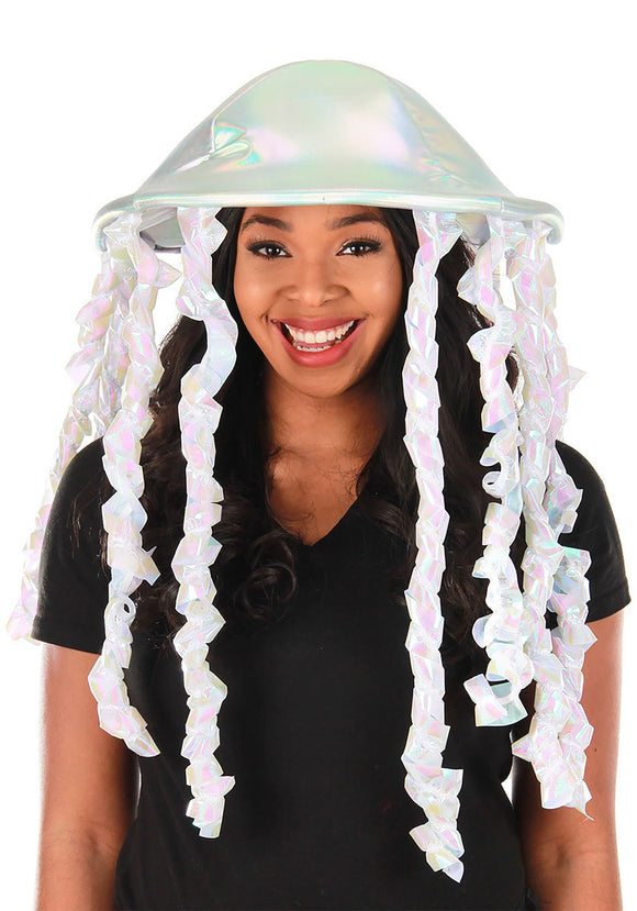 Holographic | Jellyfish Plush Hat