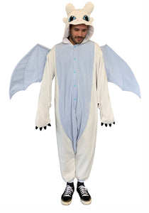 How to Train Your Dragon Adult's Light Fury Kigurumi