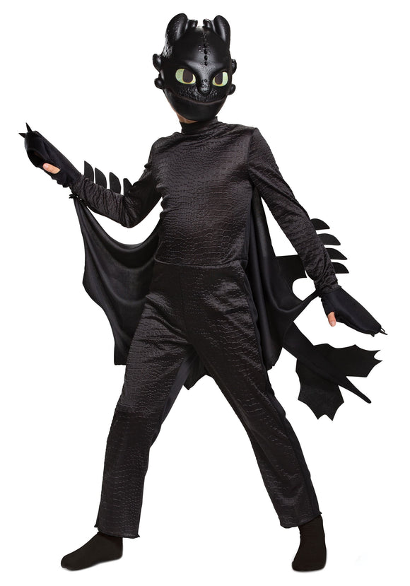 Deluxe How to Train Your Dragon Toothless Costume for Kids