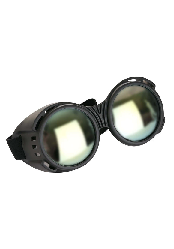 Black/Mirrored Industrial Goggles