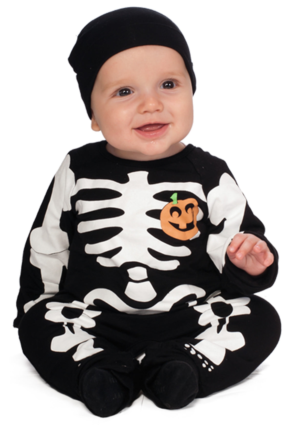 Infant Black Skeleton Costume – Kids Halloween Costumes