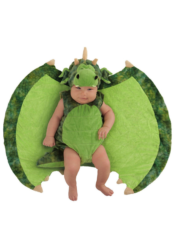 Infant Darling Dragon Swaddle Wings Costume