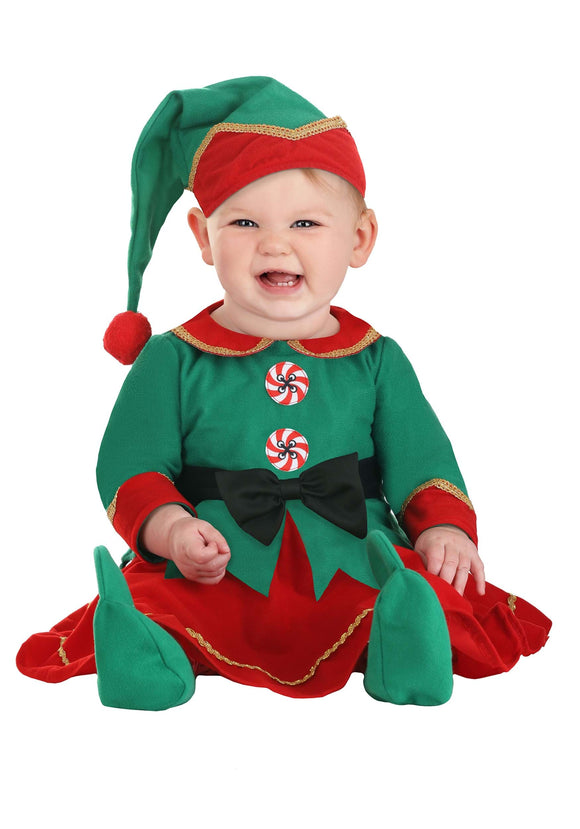 Girl's Elf Infant Costume