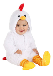 Fluffy Chicken Baby Costume