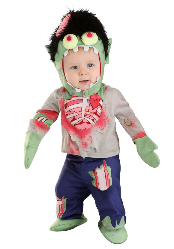 Infant Goofy Boy's Zombie Costume