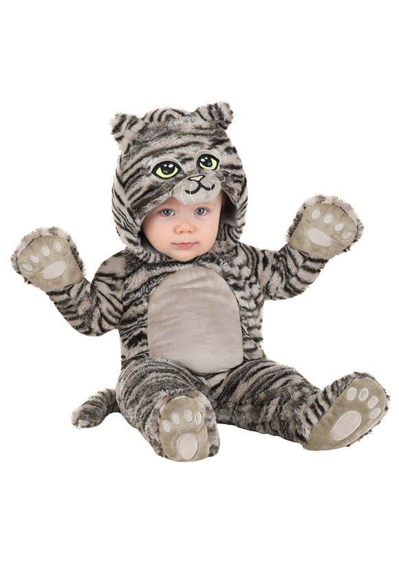 Gray Striped Kitty Infant Costume