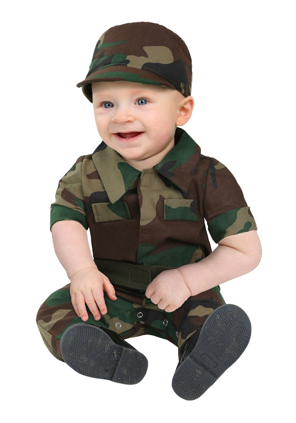 Infantry Soldier Costume for Infants