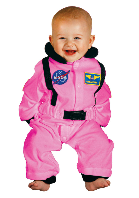 Infant Pink Astronaut Costume (6-12Mo)