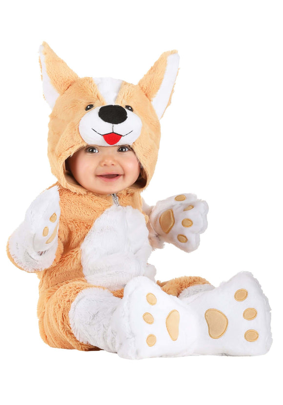 Plush Corgi Infant Costume