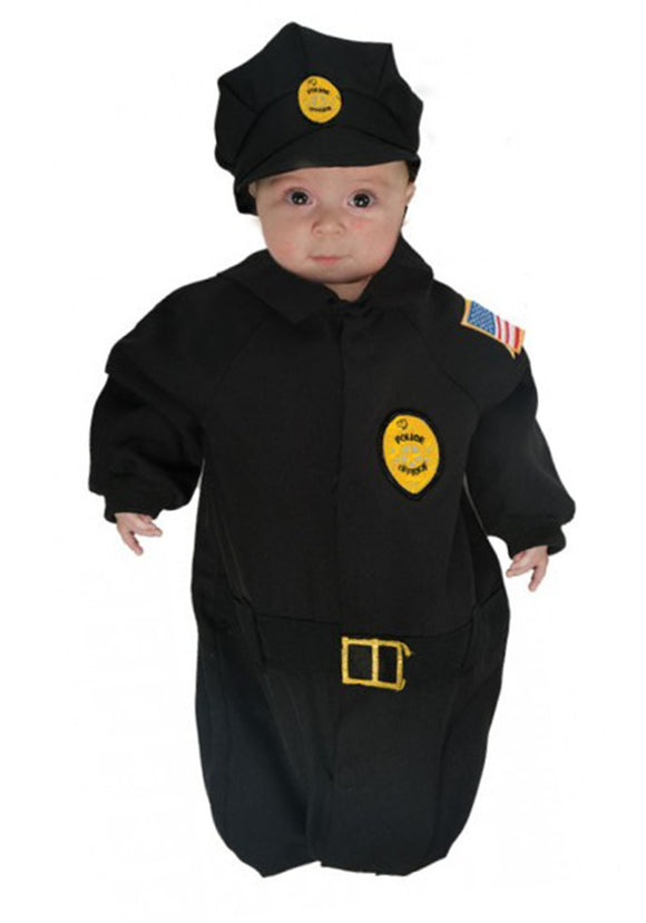 Police Infant Bunting Costume