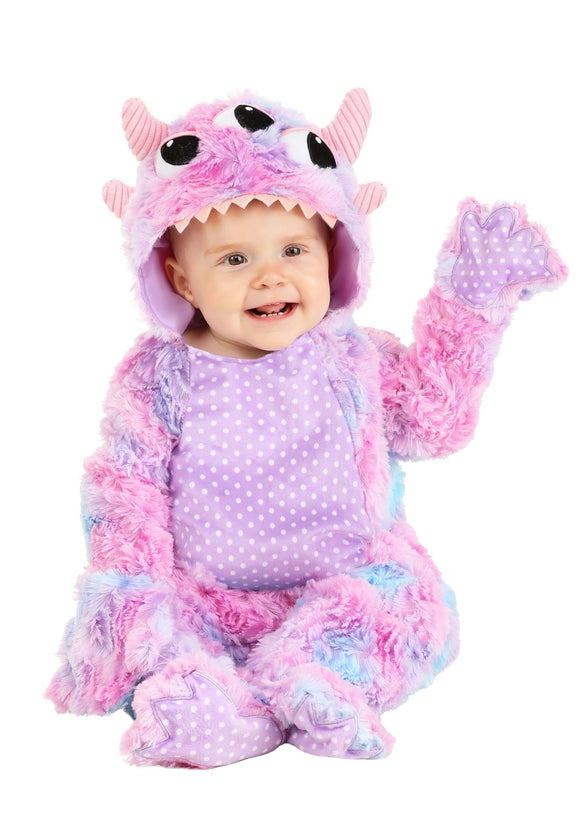 Purple and Pink Monster Infant Costume