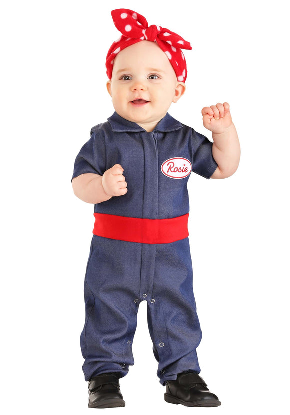 Rosie the Riveter Infant Costume