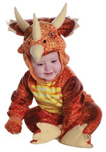 Infant/Toddler Rust Triceratops Costume