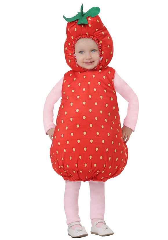 Strawberry Bubble Costume for an Infant/Toddler