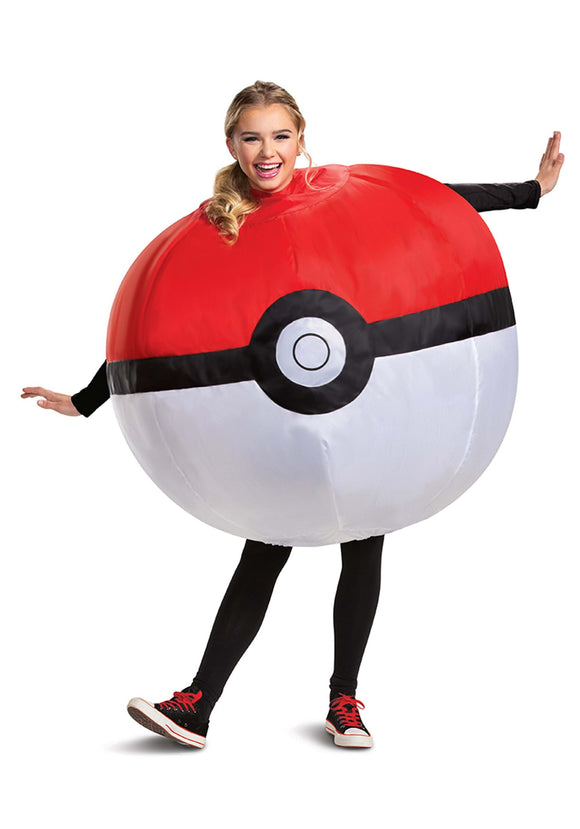 Adult Inflatable Poke Ball Costume