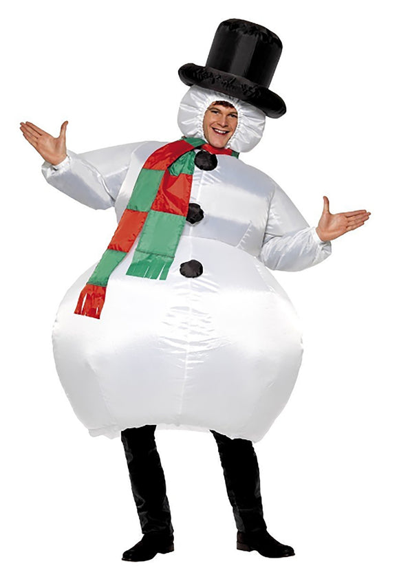 Inflatable Snowman Costume Adults